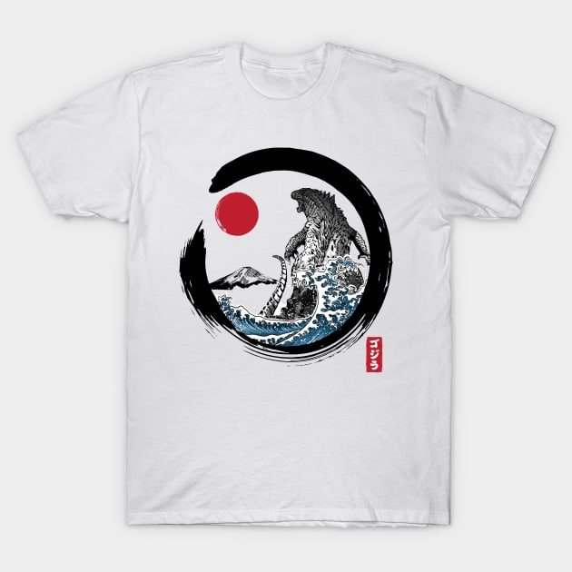 Enso Kaiju T-Shirt by DrMonekers